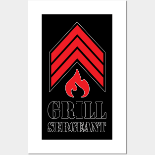 Grill Sergeant Posters and Art